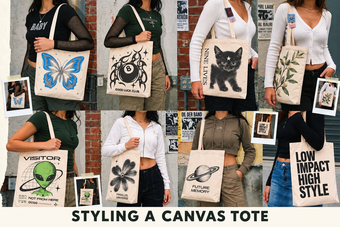 How to Choose and Style a Canvas Tote