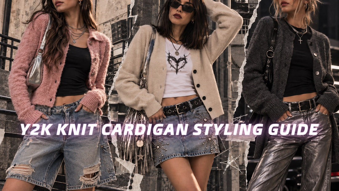 Y2K Day-to-Night Styling: How to Wear a Knit Cardigan