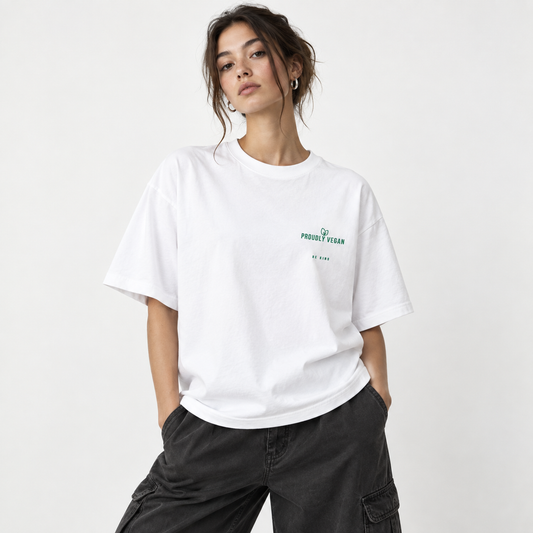 Proudly Vegan Boxy Tee