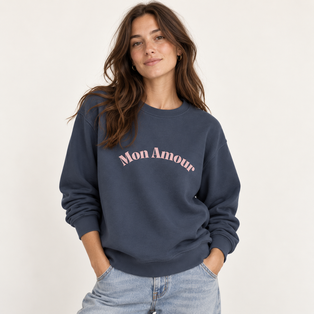 Mon Amour Unisex organic sweatshirt