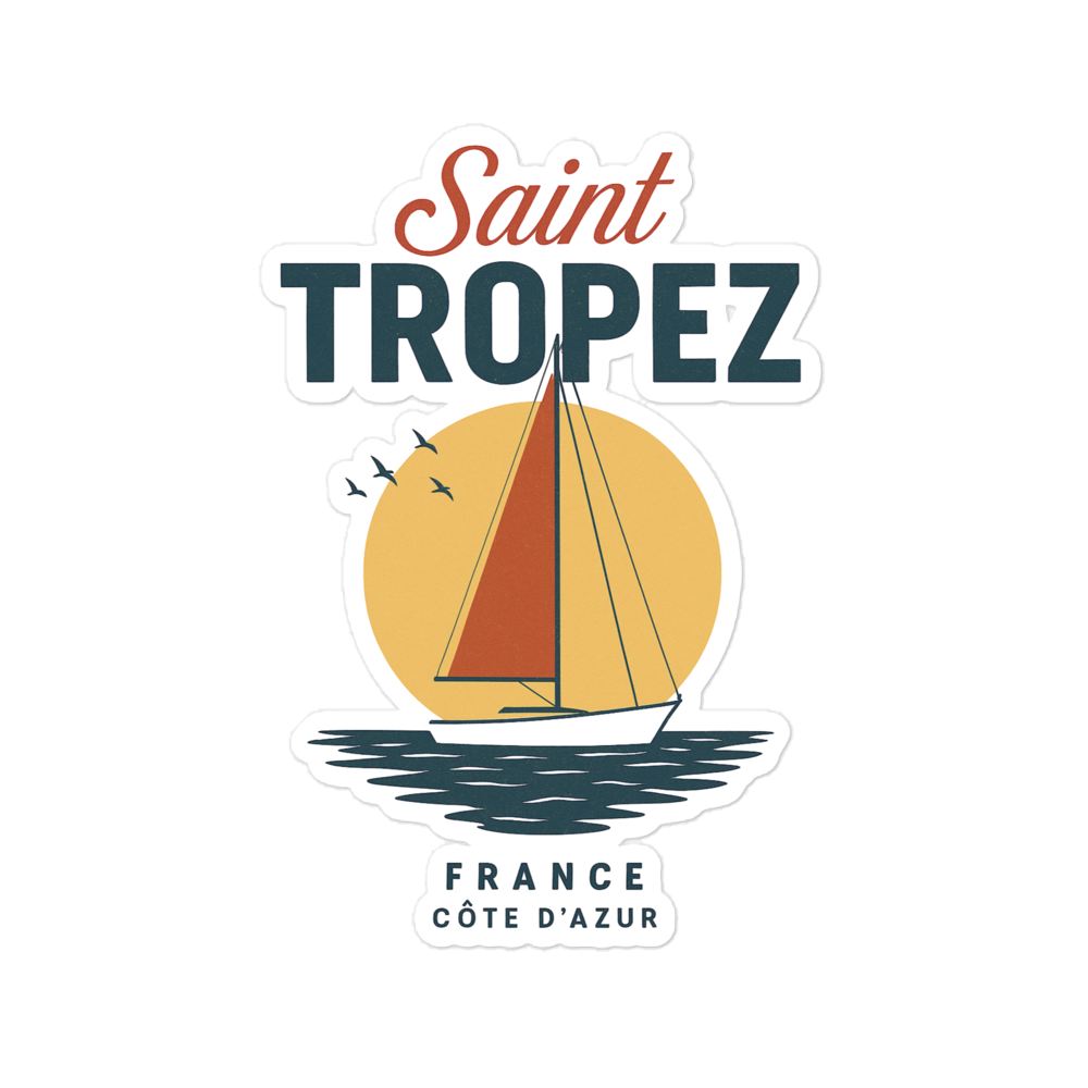 Saint Tropez Bubble-free stickers