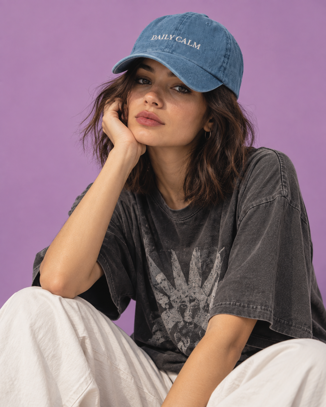 Daily Calm Denim Hat